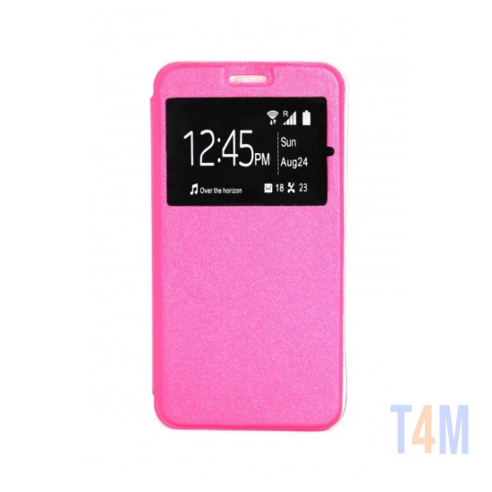Funda Flip Candy para Samsung Galaxy A21s Rosa